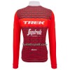 Cykeltrøje Langærmet 2023 Trek-Segafredo Rød Hvid